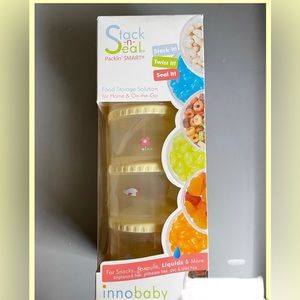 NEW - Innobaby Packin' SMART® Stackables -4 Tier Yellow